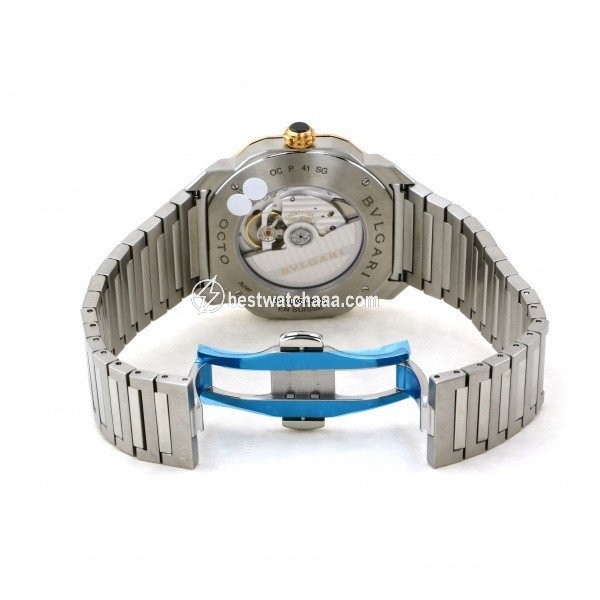 IMG_9086 Bulgari Automatic Gold Steel 103210-OC41PC11SSD 3