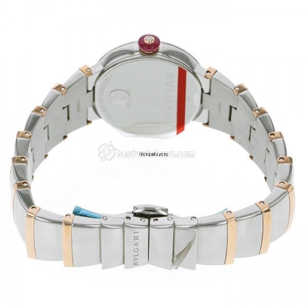IMG_9086 Bulgari Lucea Quartz Gold Steel LU28C6SSPGD 3