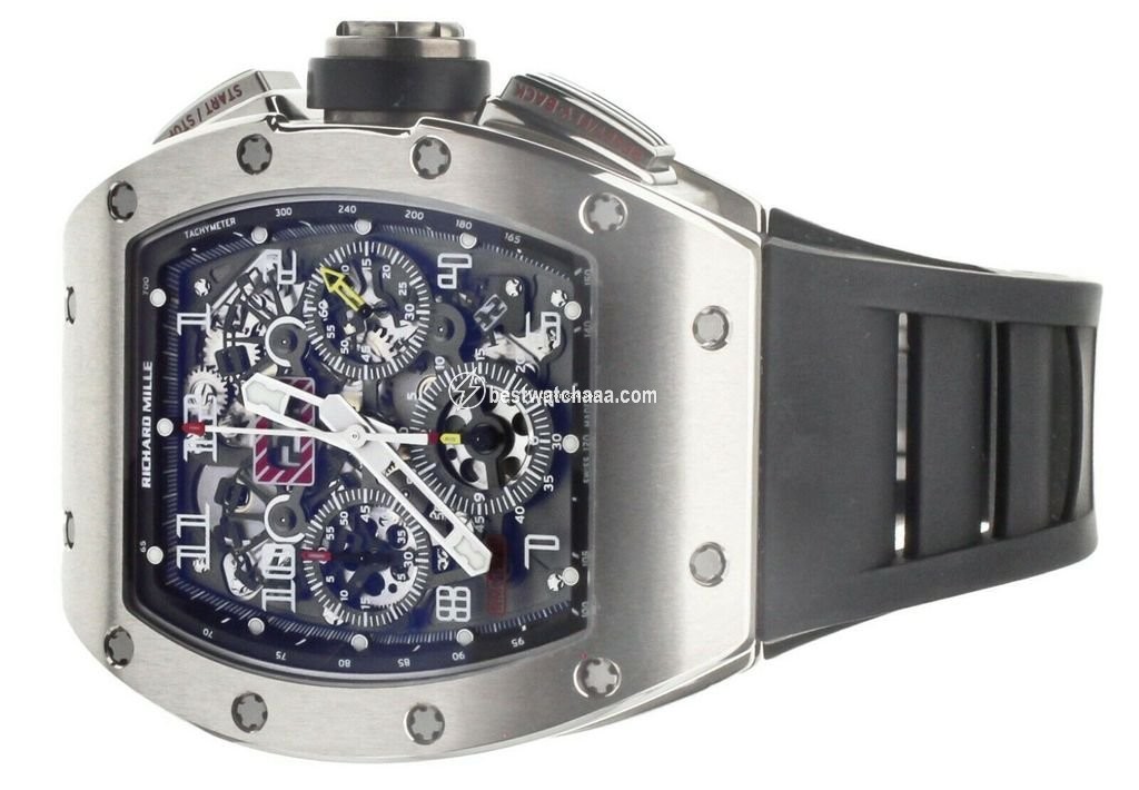 IMG_9086 Richard Mille RM 011 Mens watch Unisex Automatic White gold RM11-FM 3