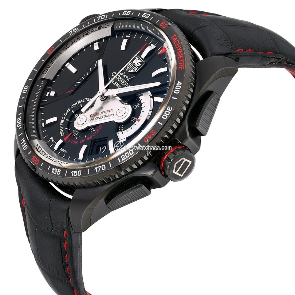 IMG_9086 TAG Heuer Grand Carrera Mens watch Unisex Automatic Titanium CAV5185.FC6237 3