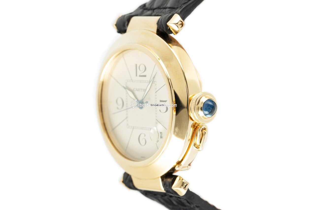 IMG_9086 Cartier Pasha Mens watch Unisex Automatic Yellow gold 1990 3