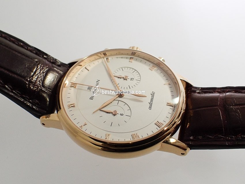 IMG_9086 Blancpain Villeret Mens watch Unisex Automatic Rose gold 4082-3642-55B 3