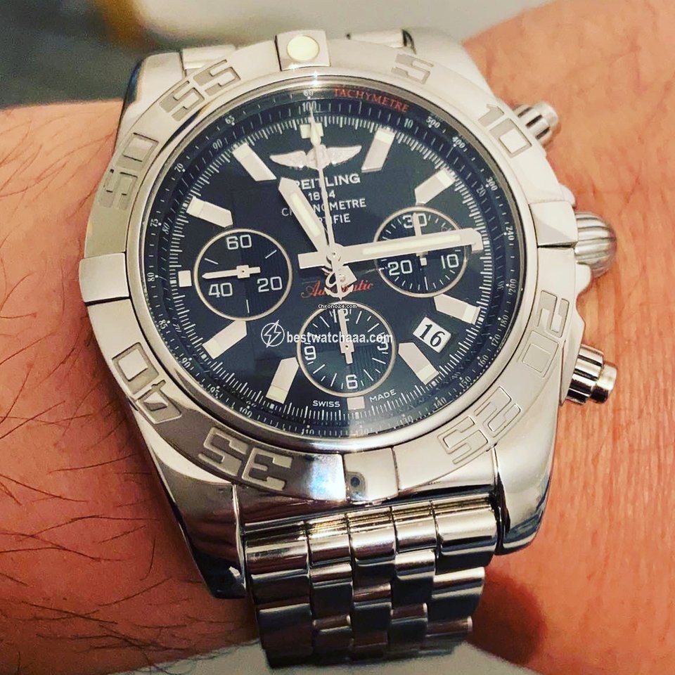 IMG_9086 Breitling Chronomat 44 Mens watch Unisex Automatic Steel AB011012.M524.375A 3