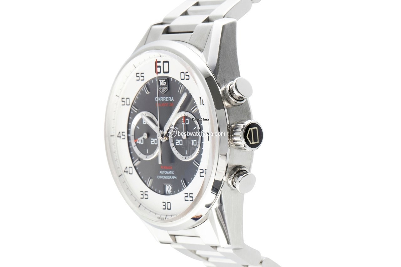 IMG_9086 TAG Heuer Carrera Calibre 36 Mens watch Unisex Automatic Steel CAR2B11 3
