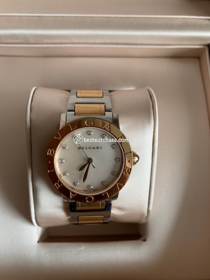 IMG_9086 Bulgari Bulgari Womens watch Automatic Gold Steel 101891 BBL33WSPG 12 3