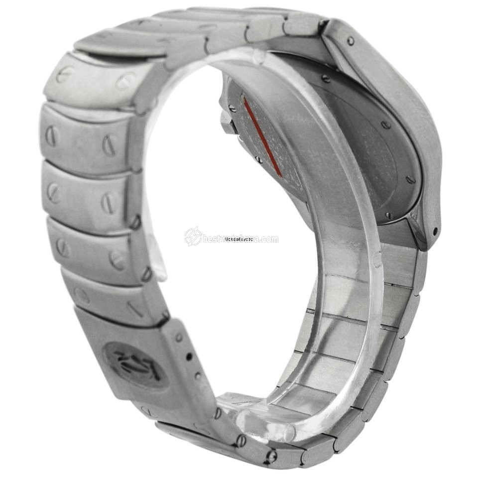 IMG_9086 Cartier Santos Mens watch Unisex Automatic Steel W20026K1 3