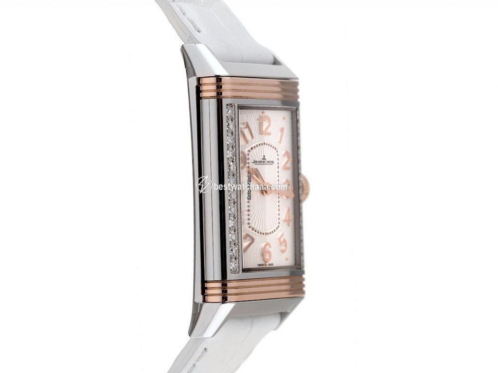 IMG_9086 Jaeger-LeCoultre Grande Reverso Lady Ultra Thin Mens watch Unisex Manual winding Gold Steel Q3224420 3