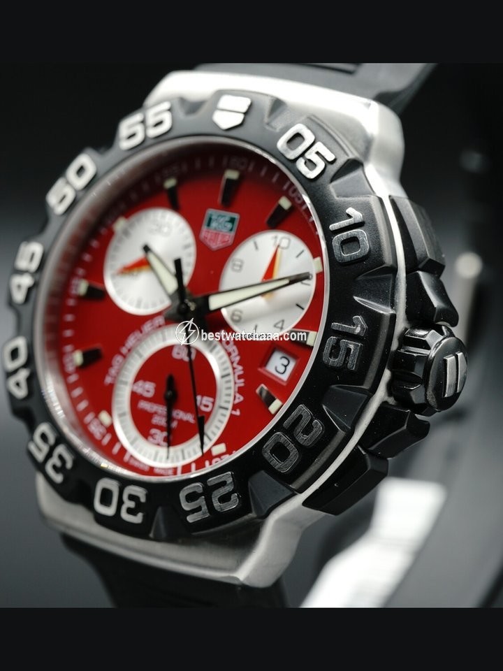 IMG_9086 TAG Heuer Formula 1 Quartz Mens watch Unisex Quartz Steel CAH1112.FT6024 3