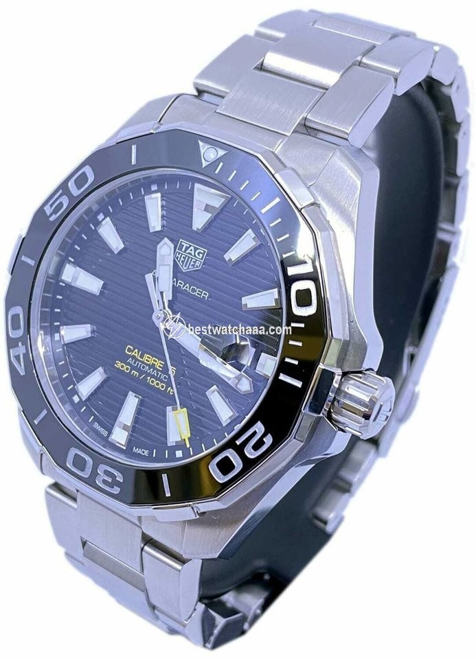 IMG_9086 TAG Heuer Aquaracer 300M Mens watch Unisex Automatic Steel 5 WAY201A-0 3