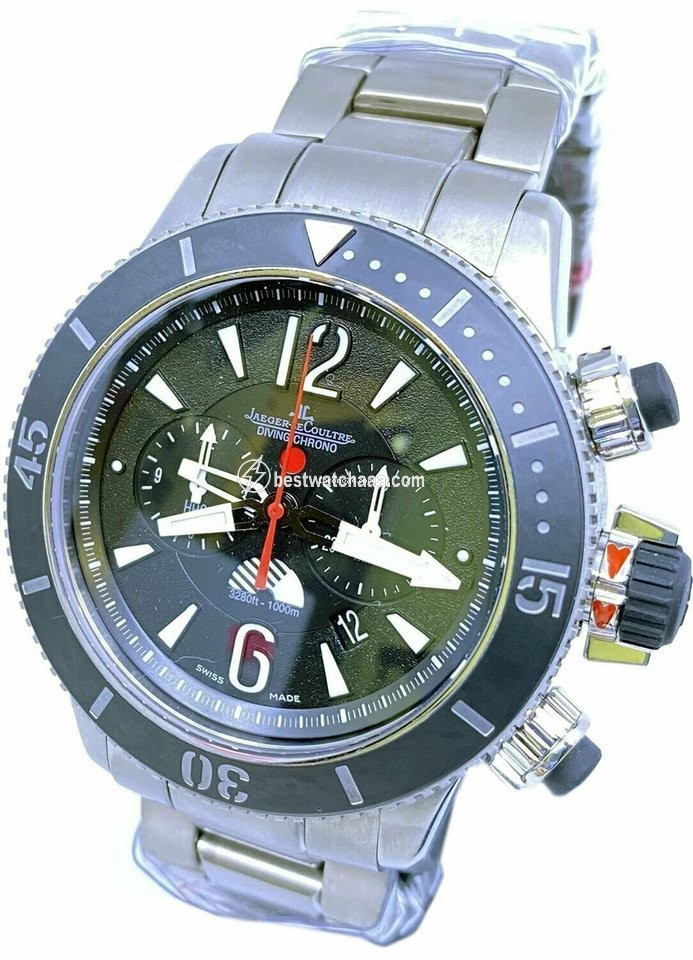 IMG_9086 Jaeger-LeCoultre Master Compressor Diving Chronograph GMT Navy SEALs Mens watch Unisex Automatic Titanium Q178T670 3
