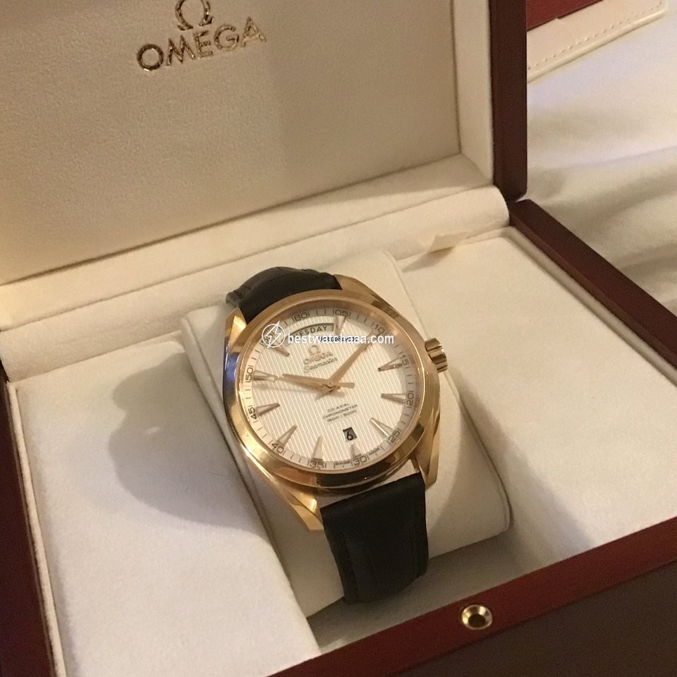 IMG_9086 Omega Seamaster Aqua Terra Mens watch Unisex Automatic Red gold 231.53.42.22.06.001 3