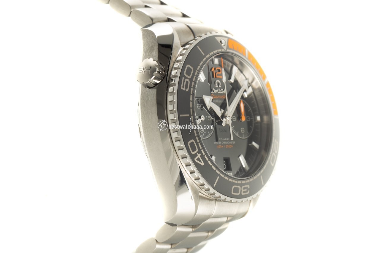 IMG_9086 Omega Seamaster Planet Ocean Chronograph Mens watch Unisex Automatic Steel 215.30.46.51.01.002 3