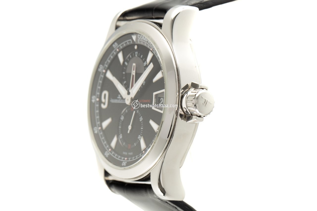 IMG_9086 Jaeger-LeCoultre Master Compressor GMT Mens watch Unisex Automatic Steel 146.8.05 3