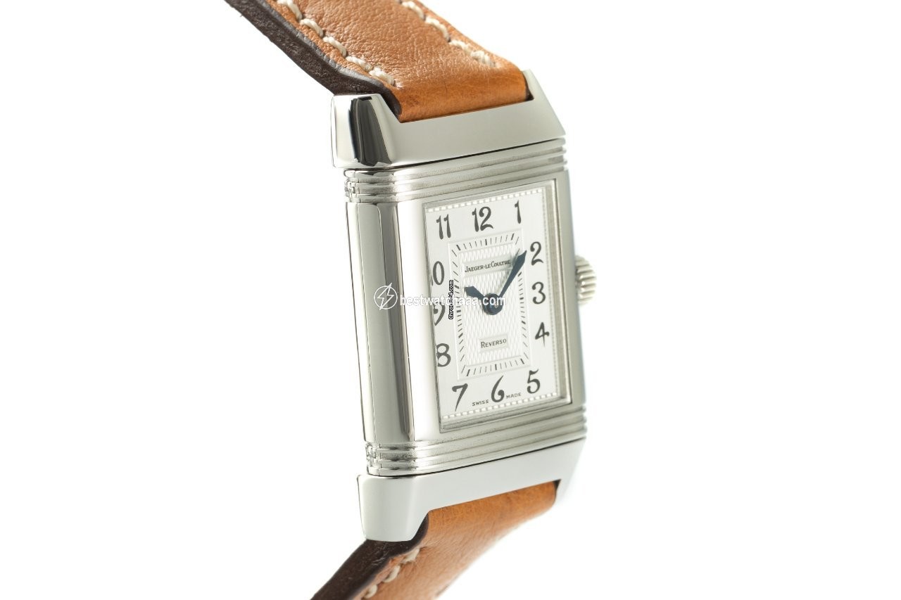 IMG_9086 Jaeger-LeCoultre Reverso Womens watch Manual winding Steel 266.842.443B 3