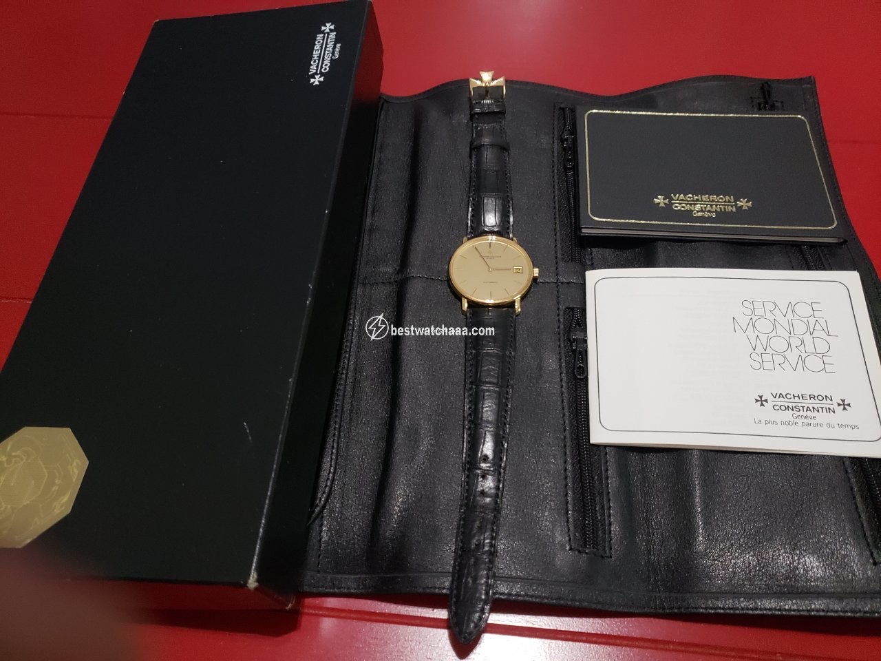 IMG_9086 Vacheron Constantin Patrimony Mens watch Unisex Automatic Yellow gold 44001 000J 3