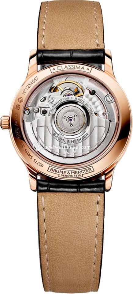 IMG_9086 Baume & Mercier Classima Automatic Rose gold MOA10077 3