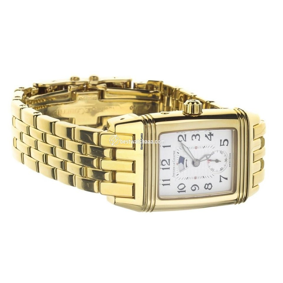 IMG_9086 Jaeger-LeCoultre Reverso Duetto Womens watch Manual winding Yellow gold 296.1.74 3