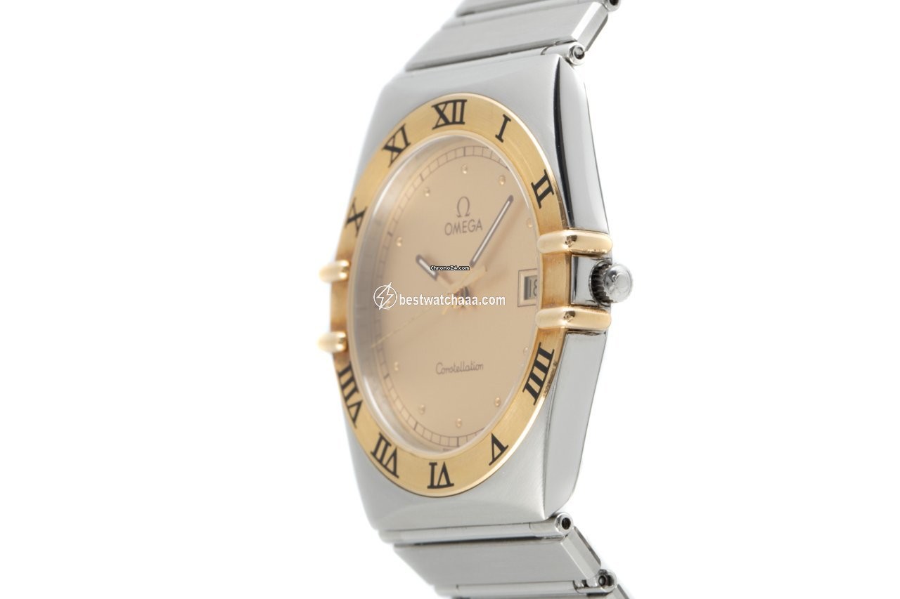 IMG_9086 Omega Constellation Day-Date Mens watch Unisex Quartz Gold Steel 396.1070 3
