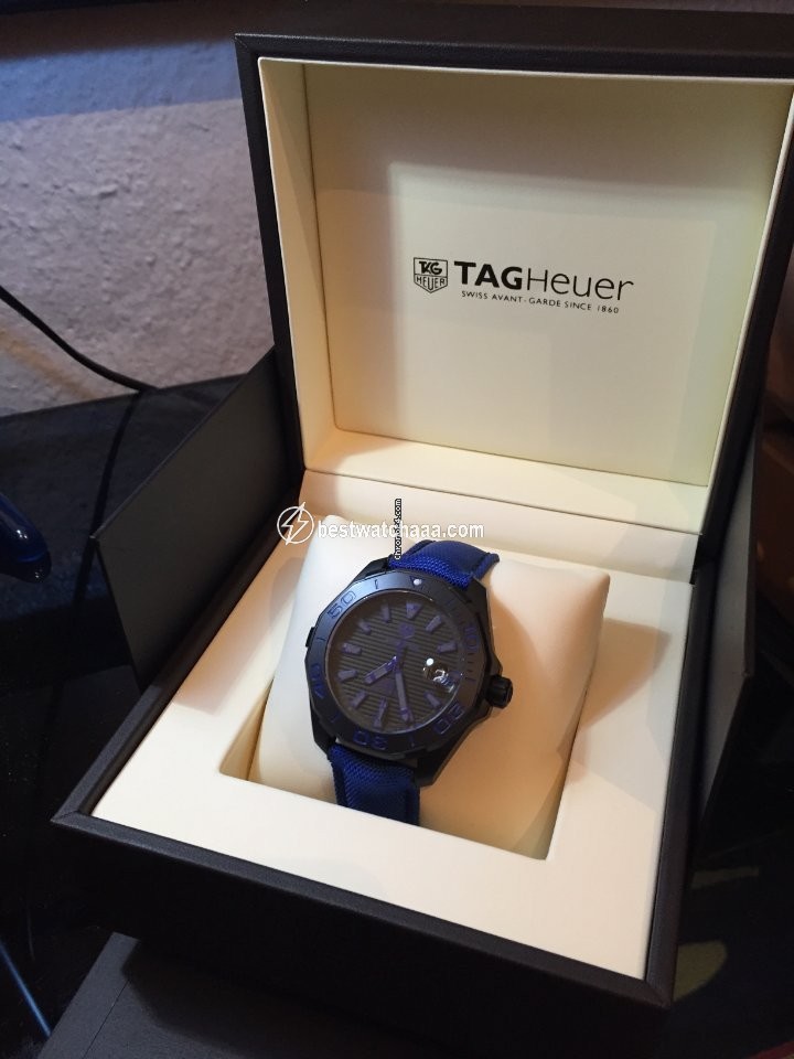 IMG_9086 TAG Heuer Aquaracer 300M Mens watch Unisex Automatic Titanium WAY208BRHH8876 3