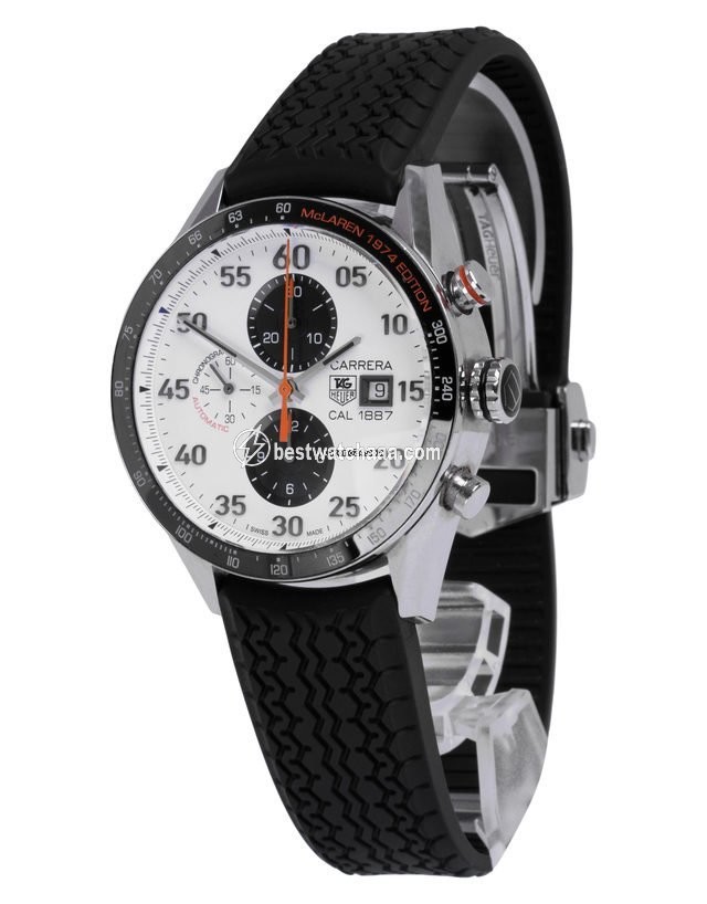 IMG_9086 TAG Heuer Carrera Calibre 1887 Mens watch Unisex Automatic Steel CAR2A12.FT6033 3