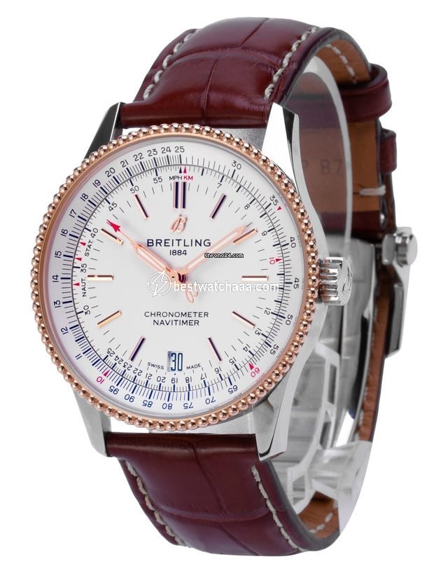 IMG_9086 Breitling Navitimer Mens watch Unisex Automatic Gold Steel U17325211G1P2 3