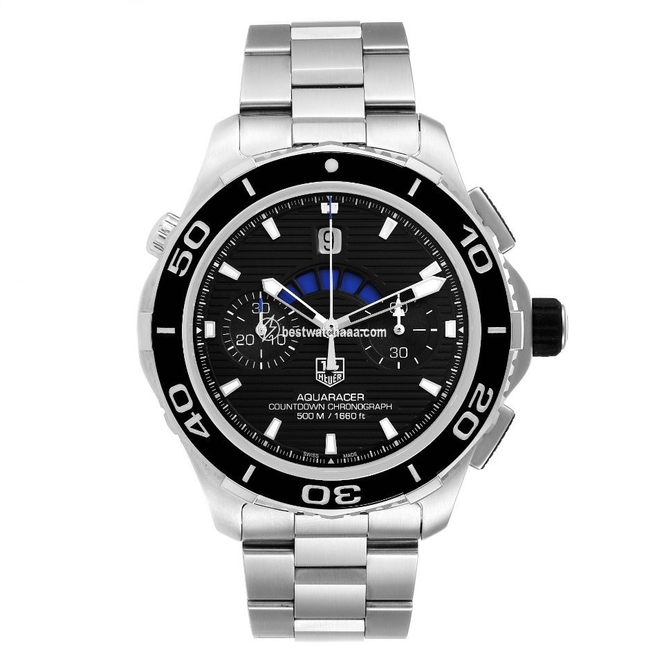 IMG_9086 TAG Heuer Aquaracer 500M Mens watch Unisex Automatic Steel CAK211A 3