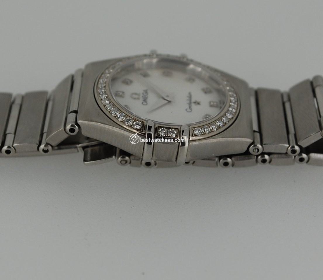 IMG_9086 Omega Constellation Womens watch Quartz Steel 14587500 3