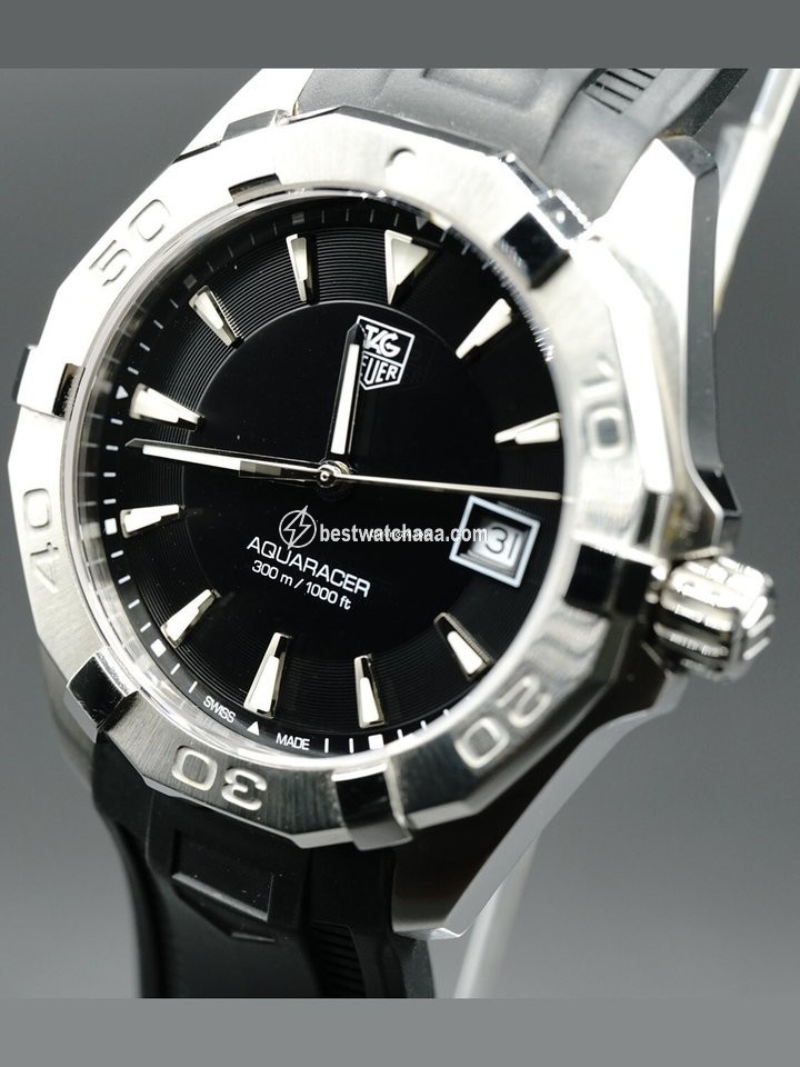 IMG_9086 TAG Heuer Aquaracer 300M Mens watch Unisex Quartz Steel WAY1110 3