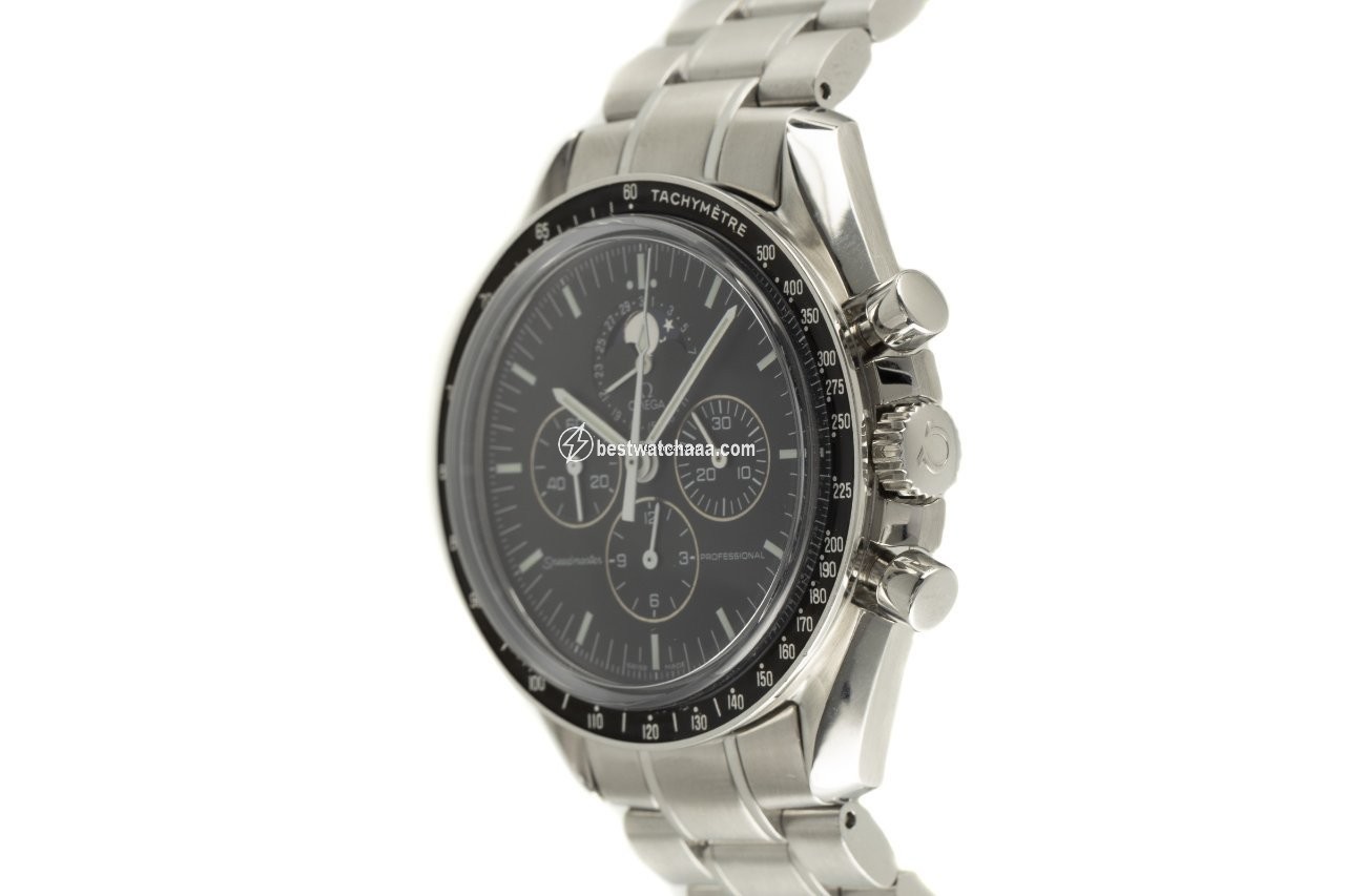 IMG_9086 Omega Speedmaster Professional Moonwatch Moonphase Mens watch Unisex Manual winding Steel 3576.50.00 3