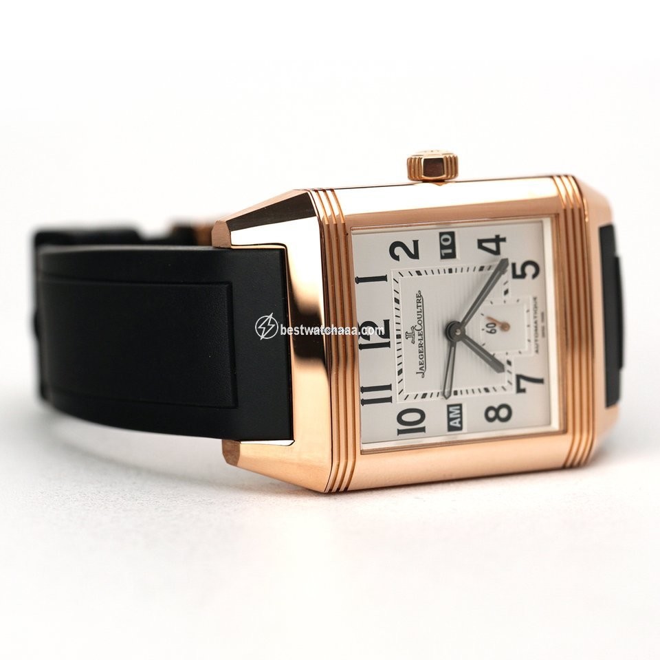 IMG_9086 Jaeger-LeCoultre Reverso Squadra Hometime Mens watch Unisex Automatic Rose gold Q7002420 3