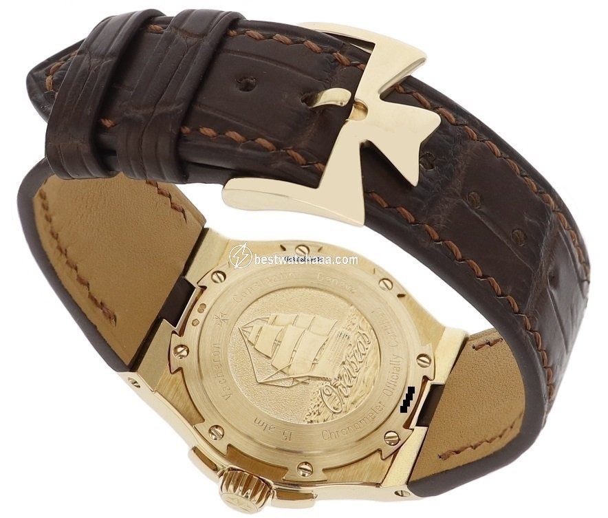 IMG_9086 Vacheron Constantin Overseas Mens watch Unisex Automatic Yellow gold 42042 000J 3