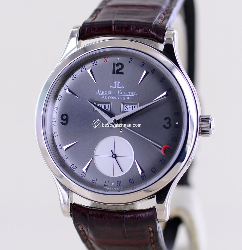 IMG_9086 Jaeger-LeCoultre Master Calendar Mens watch Unisex Automatic White gold 140.3.87 3