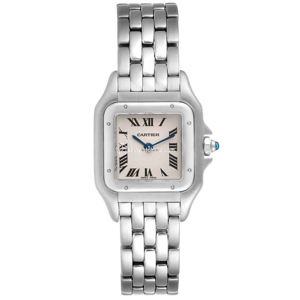 IMG_9086 Cartier Panthere Womens watch Quartz Steel W25033P5 3