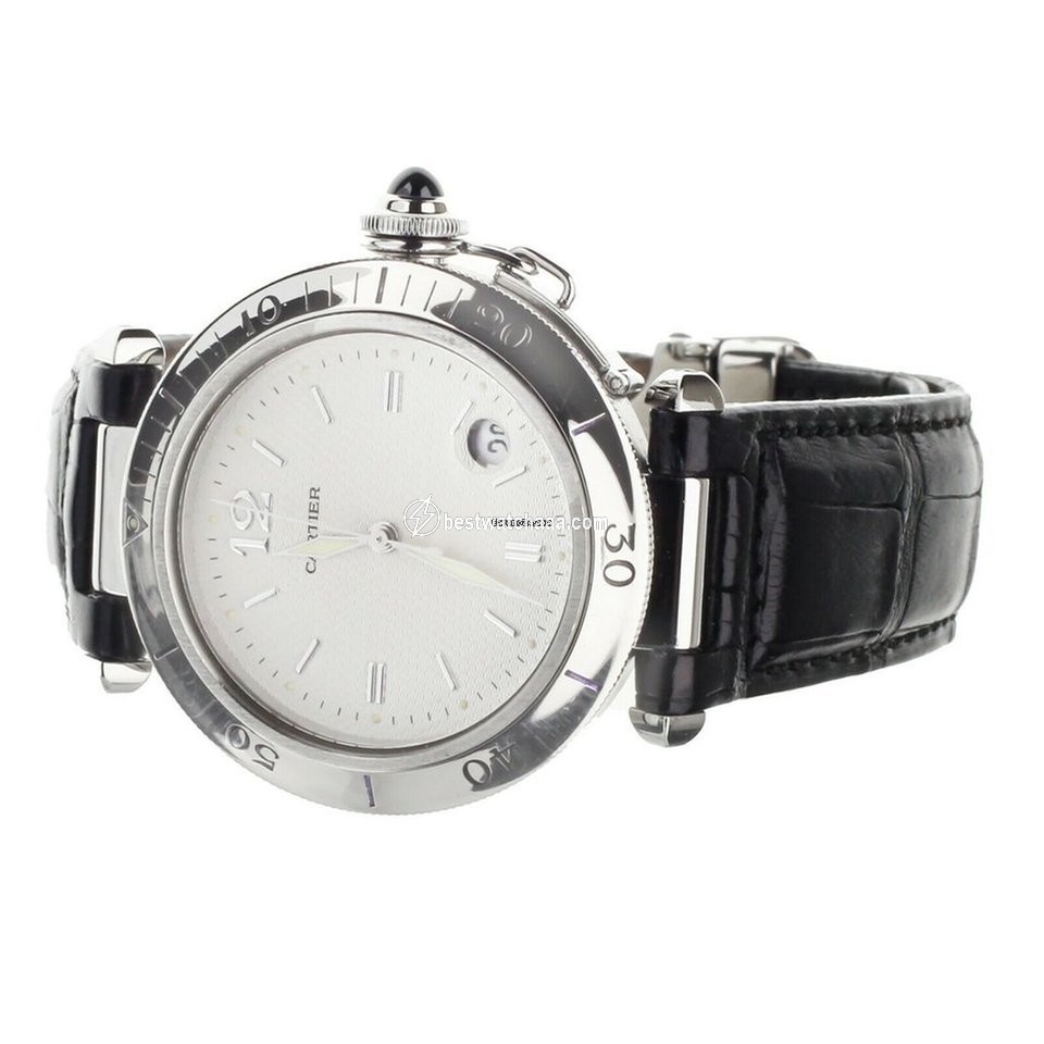 IMG_9086 Cartier Pasha Mens watch Unisex Automatic Steel 1040 3