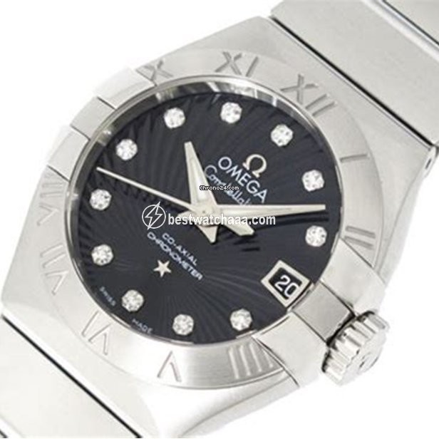 IMG_9086 Omega Constellation Quartz Womens watch Quartz Steel 123.10.27.60.51.001 3
