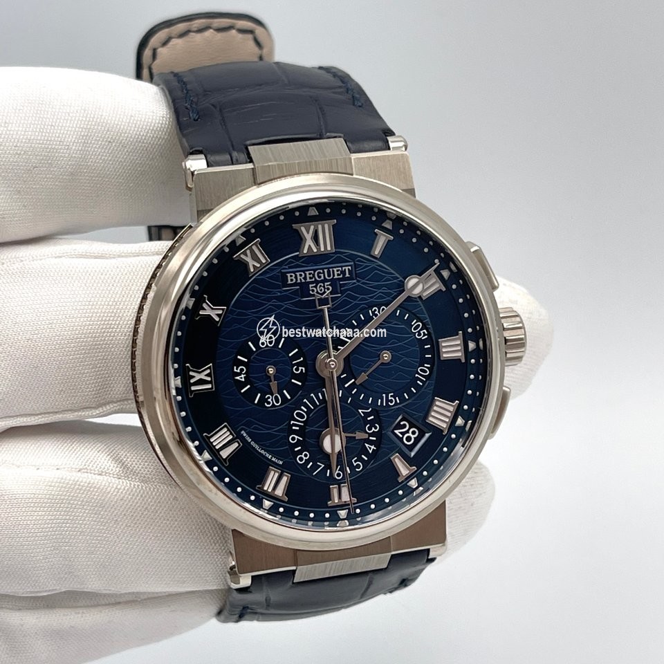 IMG_9086 Breguet Marine Mens watch Unisex Automatic White gold 5527BB Y2 9WV 3