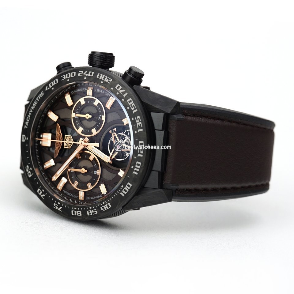 IMG_9086 TAG Heuer Carrera Heuer-02T Mens watch Unisex Automatic Titanium CAR5A8E.FT6181 3