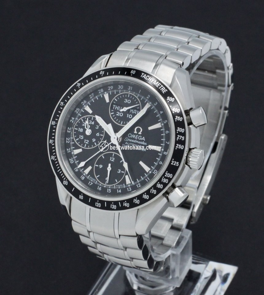 IMG_9086 Omega Speedmaster Day Date Mens watch Unisex Automatic Steel 3220.50.00 3