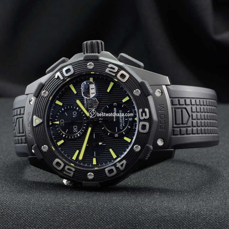 IMG_9086 TAG Heuer Aquaracer 500M Mens watch Unisex Automatic Steel CAJ2180-2 3