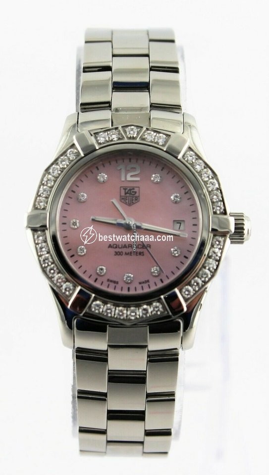 IMG_9086 TAG Heuer Aquaracer Lady Womens watch Quartz Steel WAF141B.BA0813 3