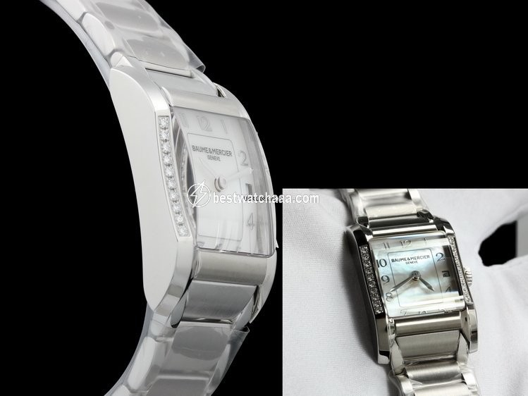 IMG_9086 Baume & Mercier Hampton Womens watch Quartz Steel M0A10051 3