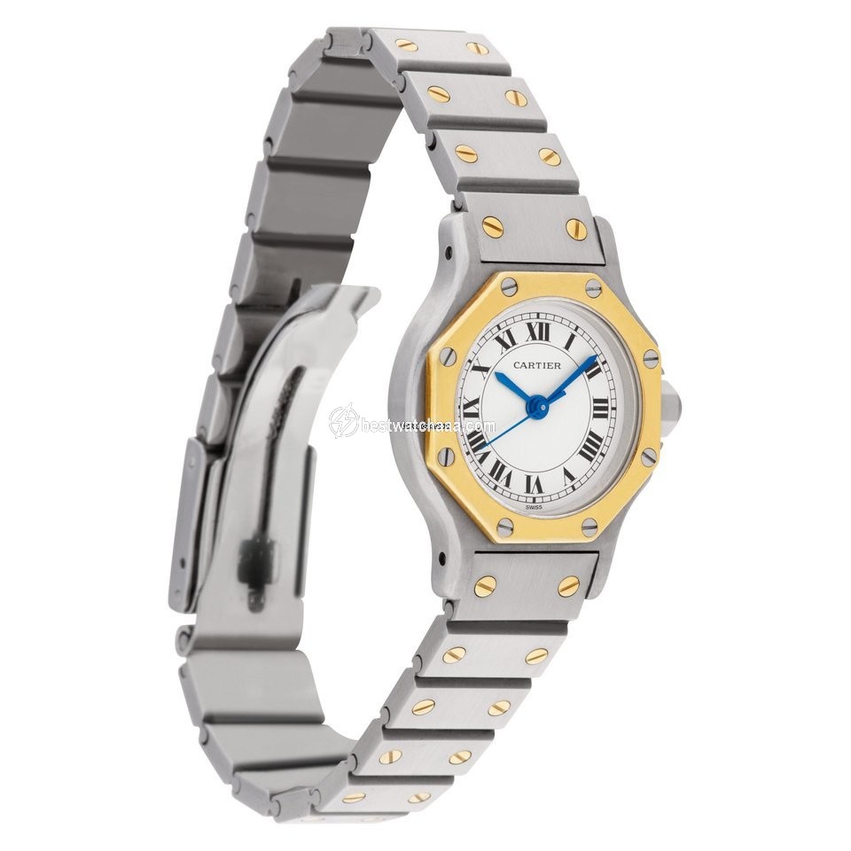 IMG_9086 Cartier Santos Womens watch Automatic Steel AC 980GR 3