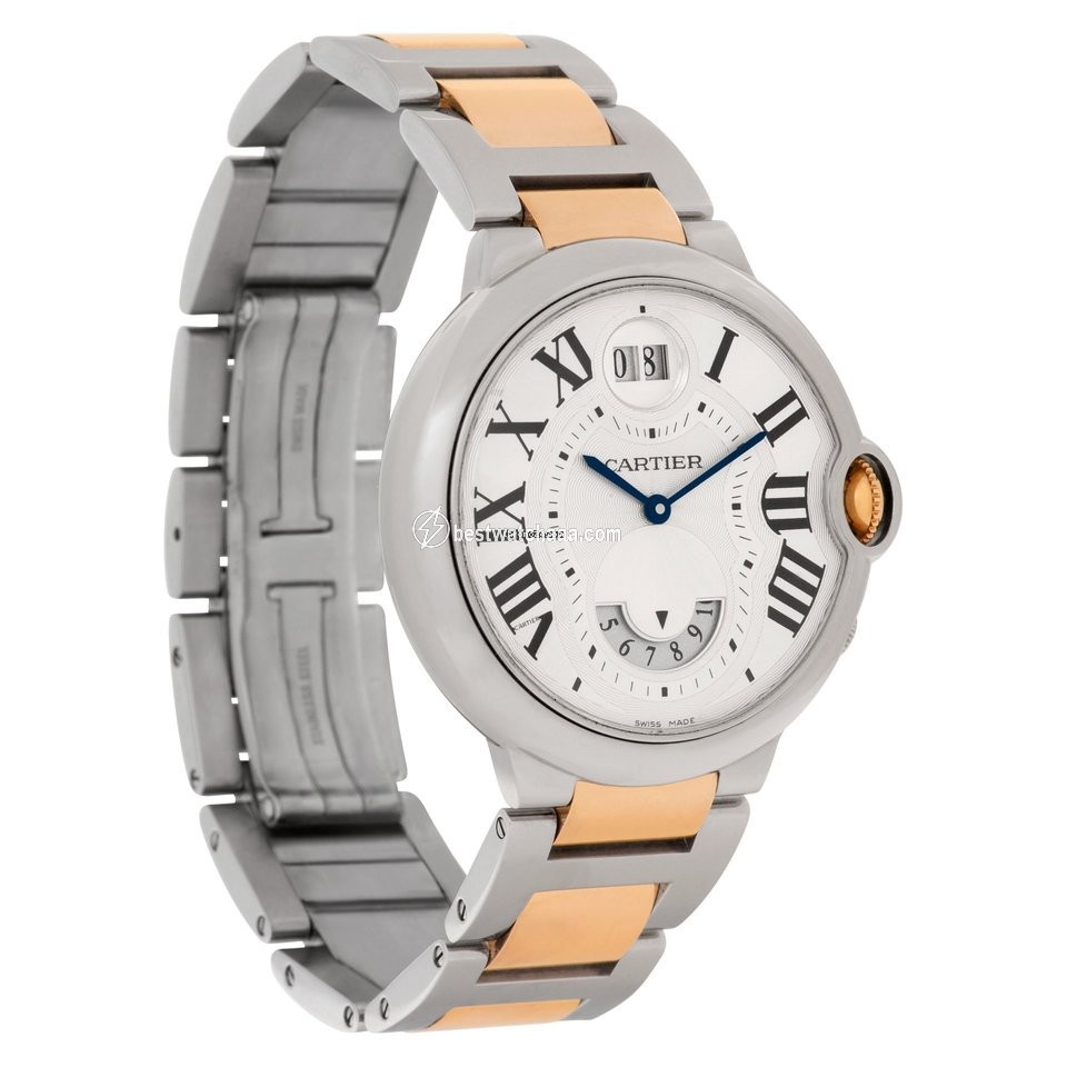 IMG_9086 Cartier Ballon Bleu 42mm Mens watch Unisex Quartz W6920027 3