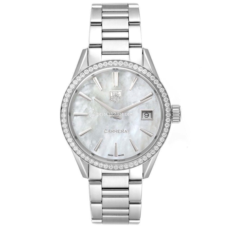 IMG_9086 TAG Heuer Carrera Lady Womens watch Quartz Steel WAR1315.BA0778 3