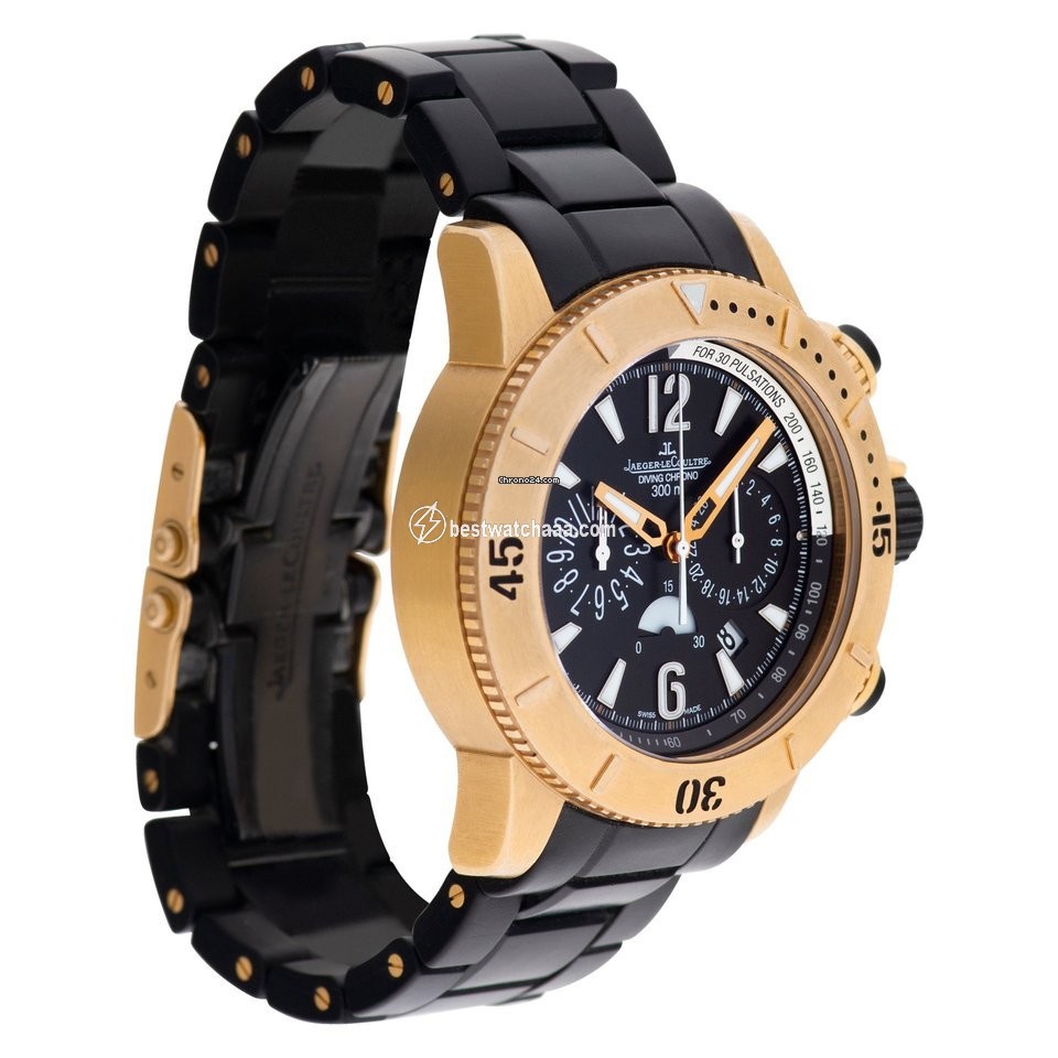 IMG_9086 Jaeger-LeCoultre Master Compressor Diving Chronograph Mens watch Unisex Automatic Rose gold Q1862740 3