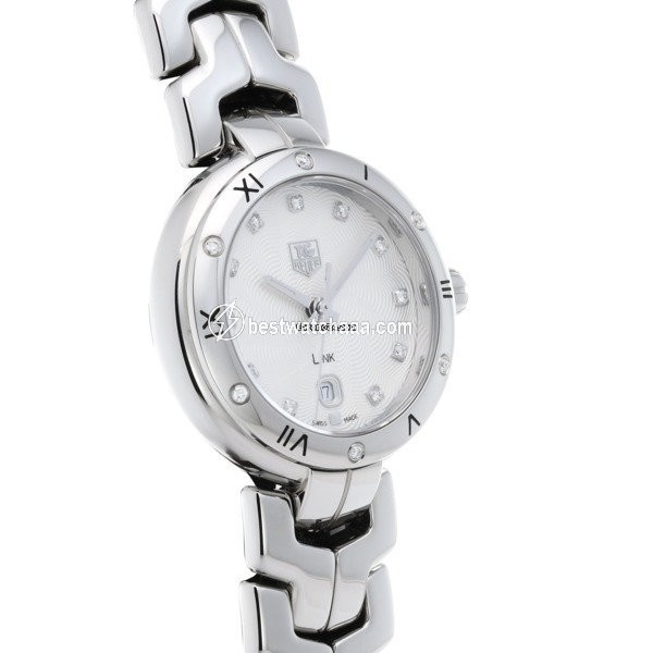 IMG_9086 TAG Heuer Link Lady Womens watch Quartz Steel WAT1413.BA0954 3