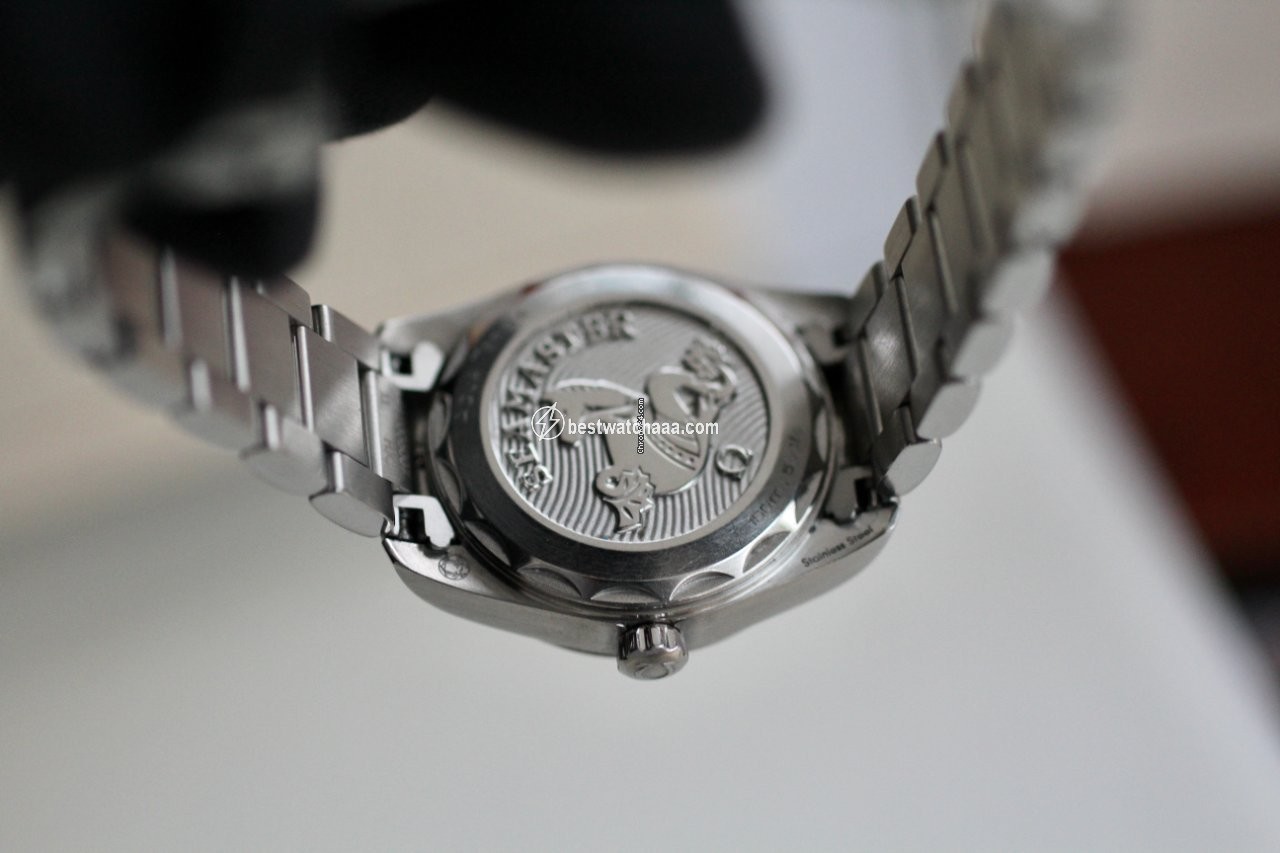 IMG_9086 Omega Seamaster Aqua Terra Womens watch Quartz Steel 220.10.28.60.54.001 3