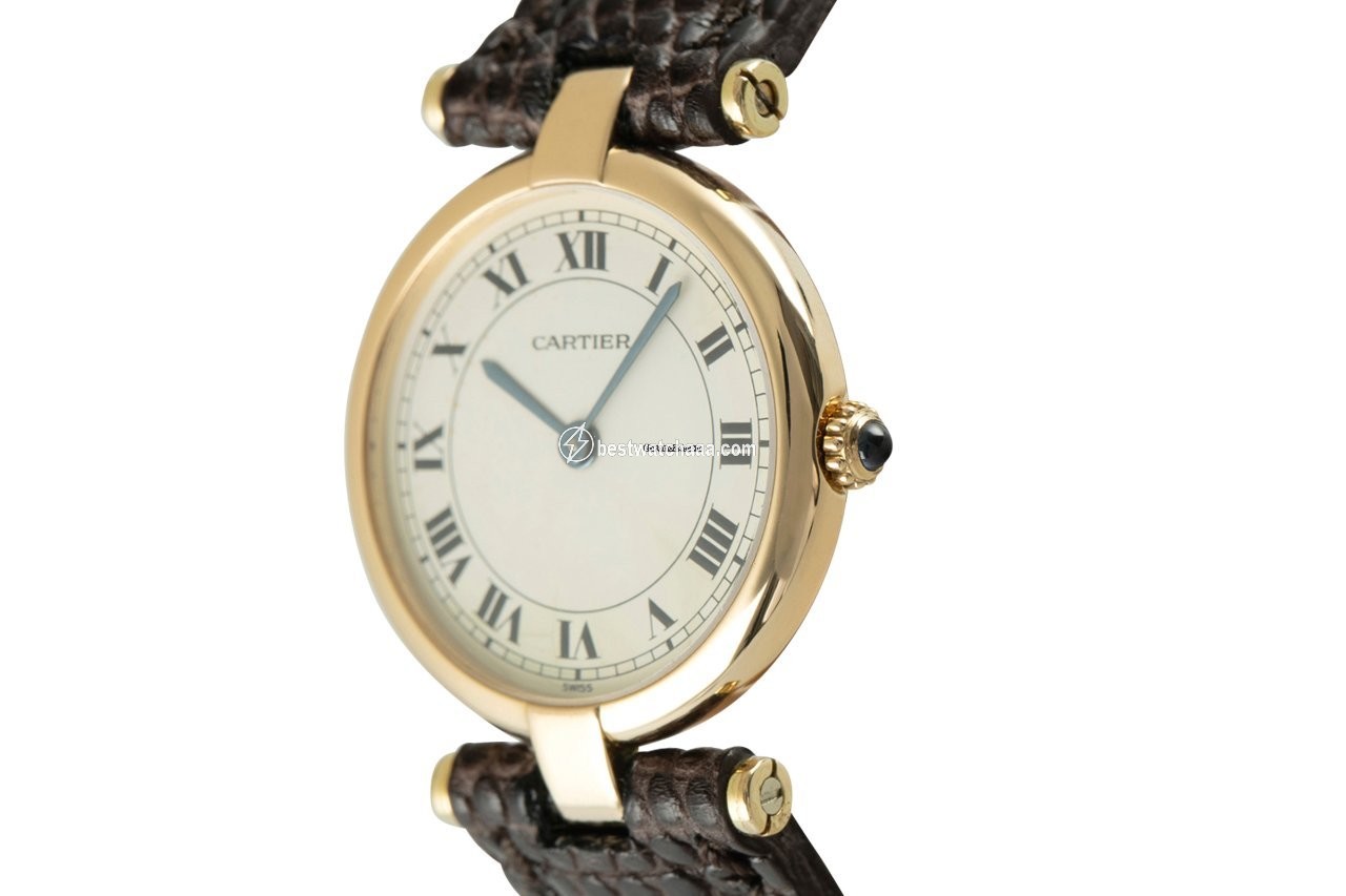 IMG_9086 Cartier Womens watch Quartz Yellow gold 881002 3