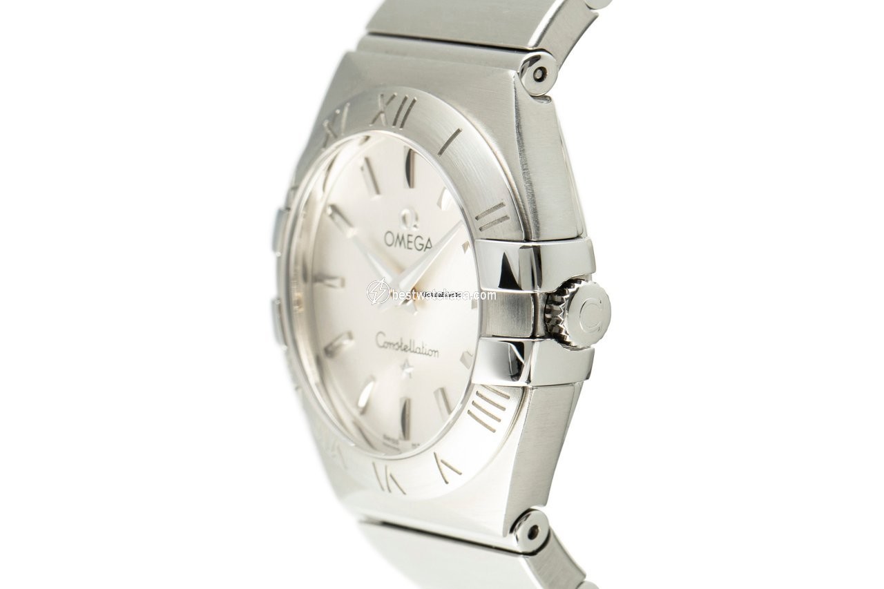 IMG_9086 Omega Constellation Quartz Womens watch Quartz Steel 123.10.27.60.02.001 3