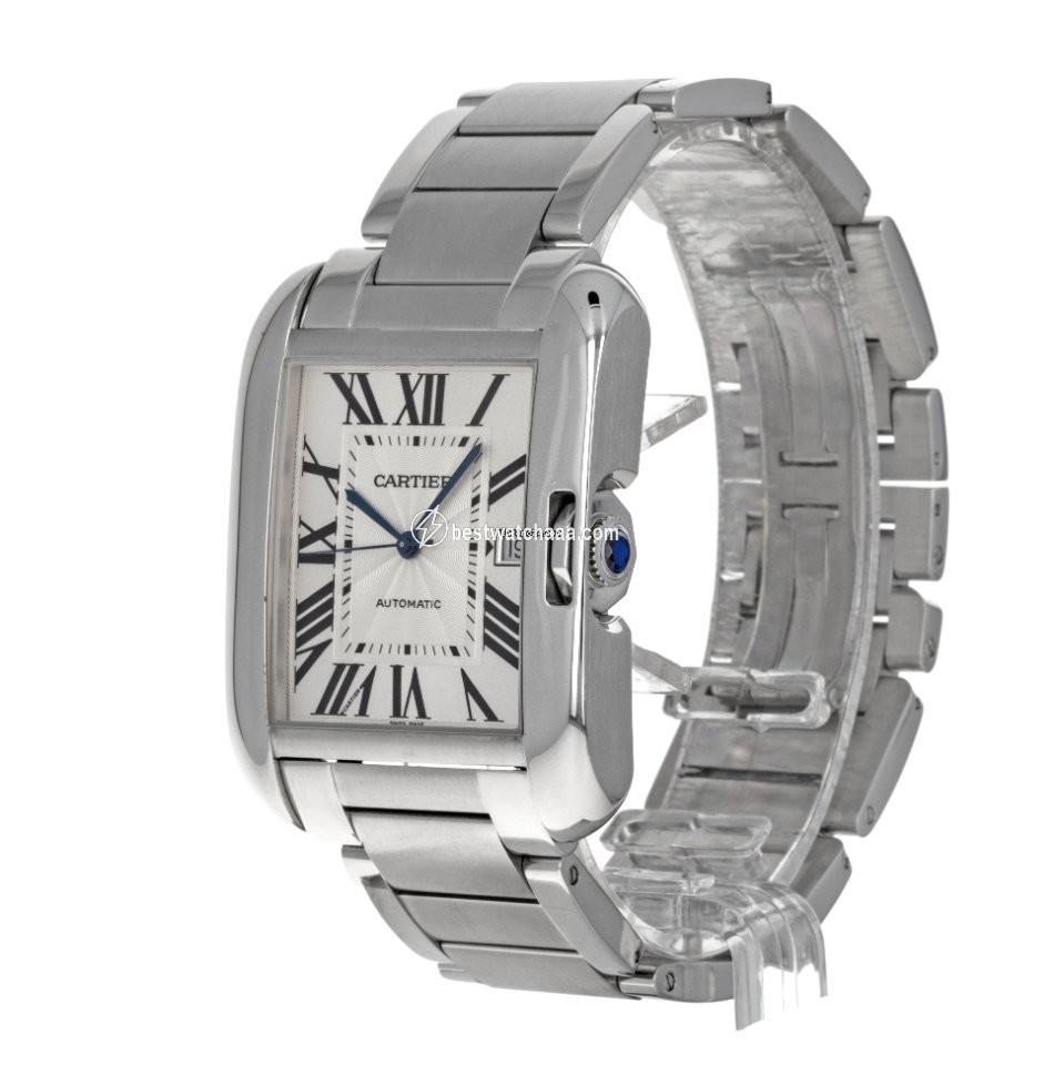IMG_9086 Cartier Tank Anglaise Mens watch Unisex Automatic Steel w5310008 3507 3